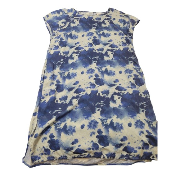 Kavu XS Somerton Dress Blue/Light Blue Tie Dye Viscose Pockets E2.1 Gorpcore - Picture 9 of 11